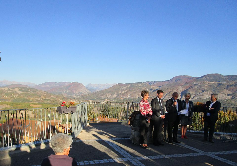 Inauguration de l'extension de la Mairie le 10 décembre 2017