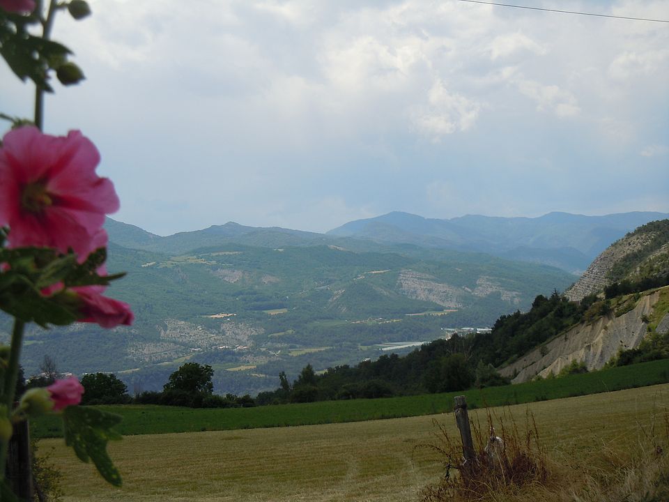 Splendide vue côté Durance