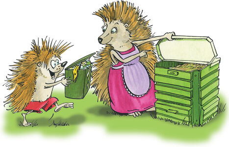 Illustration du compostage