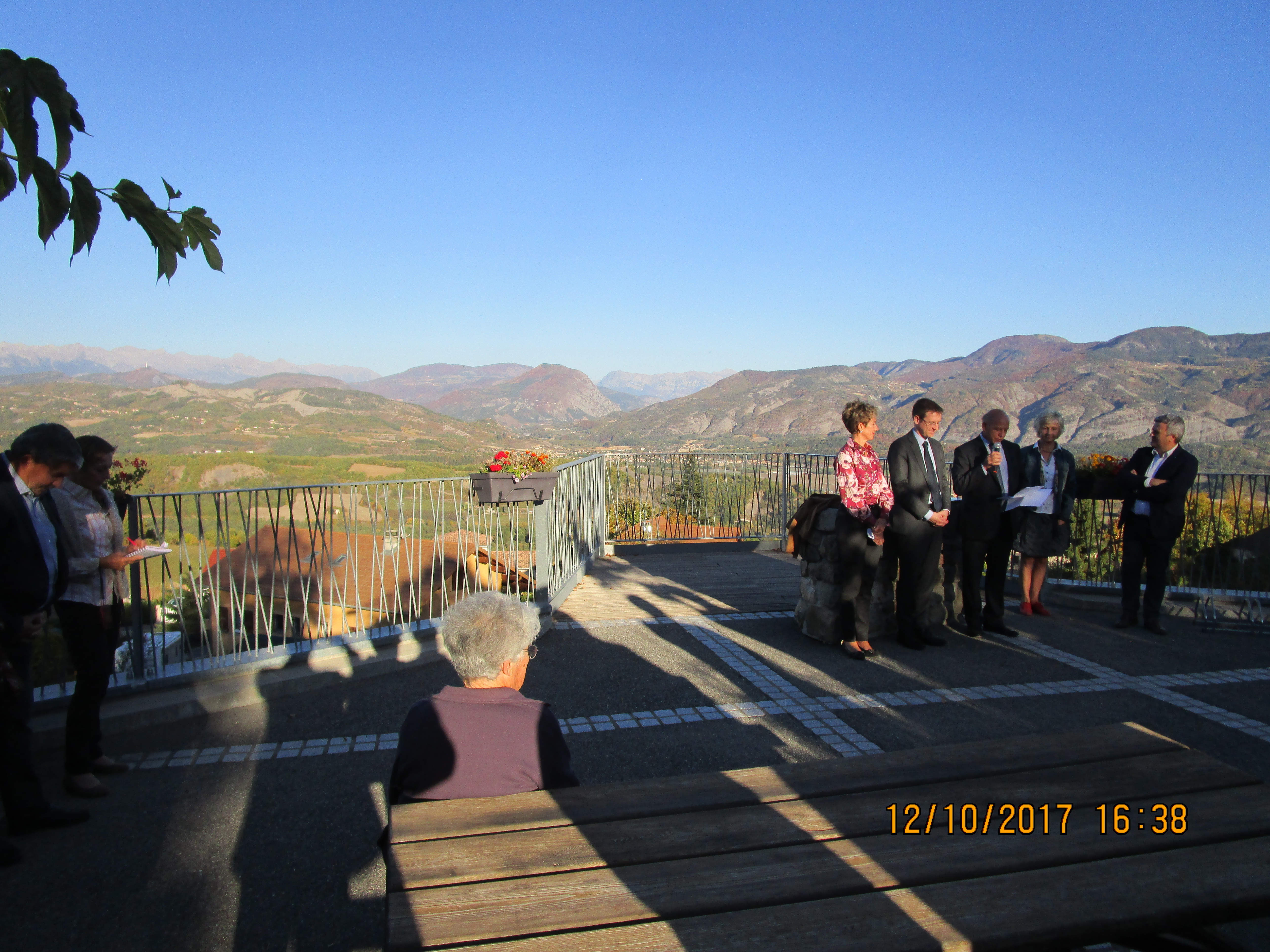 Inauguration de l'extension de la Mairie le 10 décembre 2017