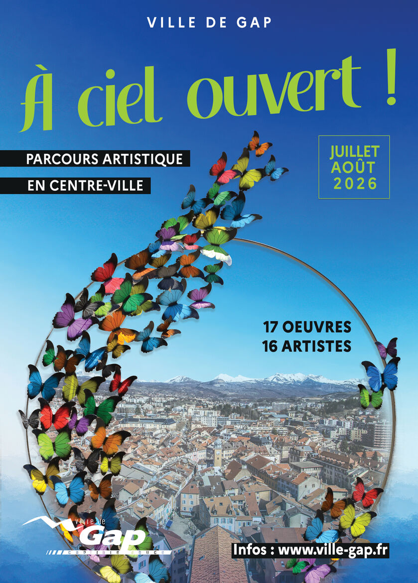 Parcours artistique 'A ciel ouvert...!'_Gap