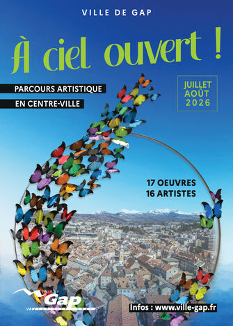 Parcours artistique 'A ciel ouvert...!'_Gap