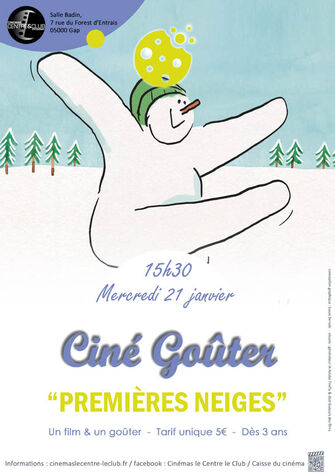 Premières neiges - © Cinémas Centre & Club