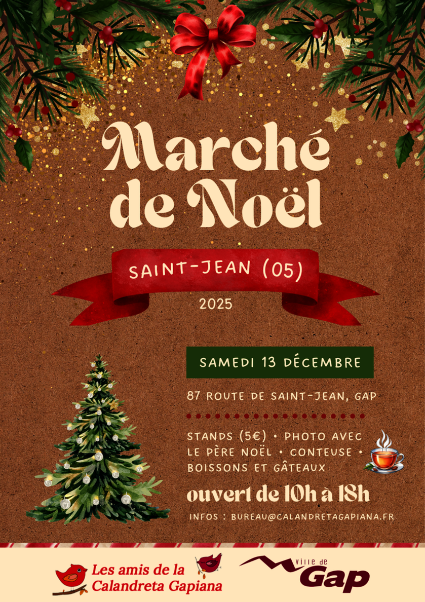 Affiche Marché de Noel - © @florencetheilcommunication