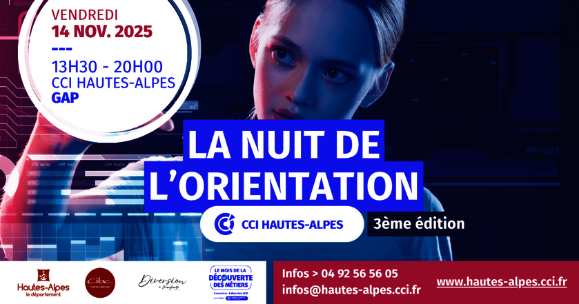 La Nuit de l'Orientation 2025 - © CCI Hautes-Alpes