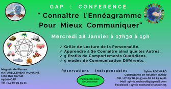 Conférence Ennéagramme - © ©Copyright 2026 Sylvie Rochard Conférence Ennéagramme - © ©Copyright 2026 Sylvie Rochard