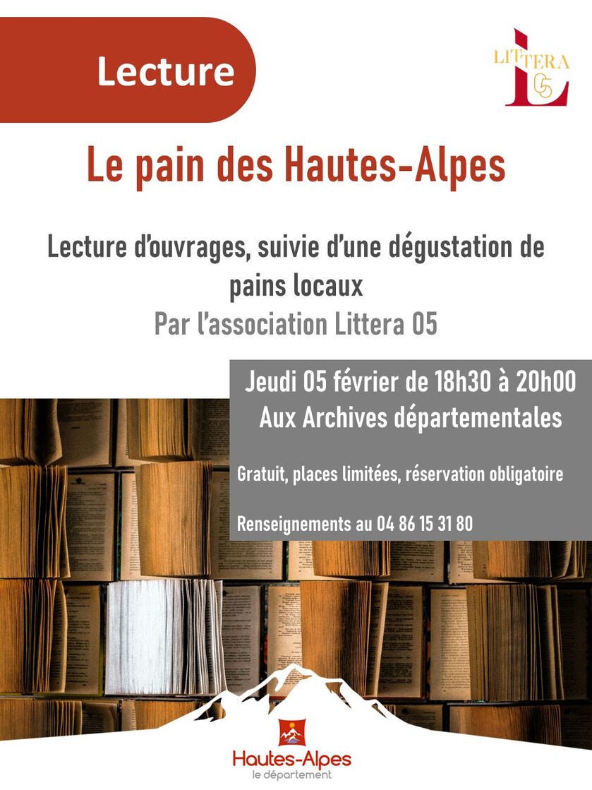 Lecture pain - © Archivesdepartementales05