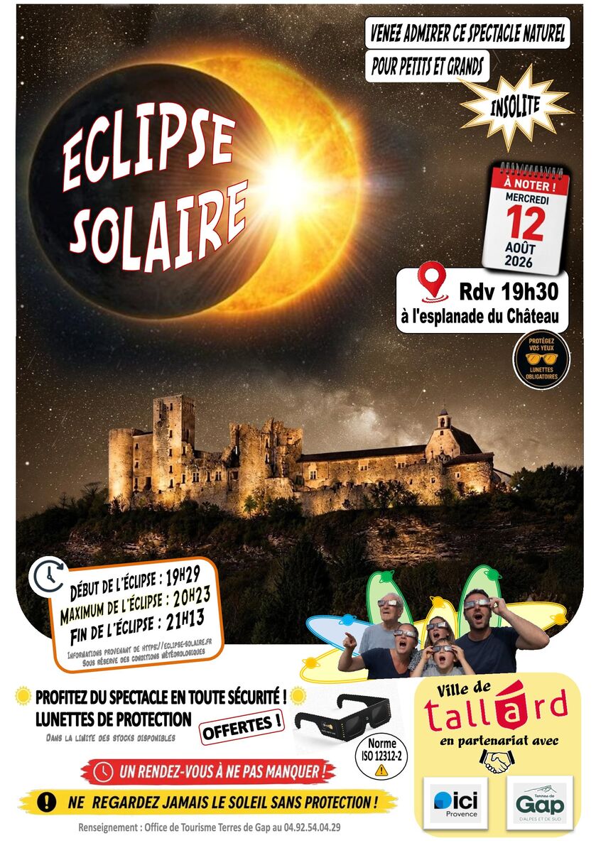 Soirée Eclipse Solaire à Tallard_Tallard
