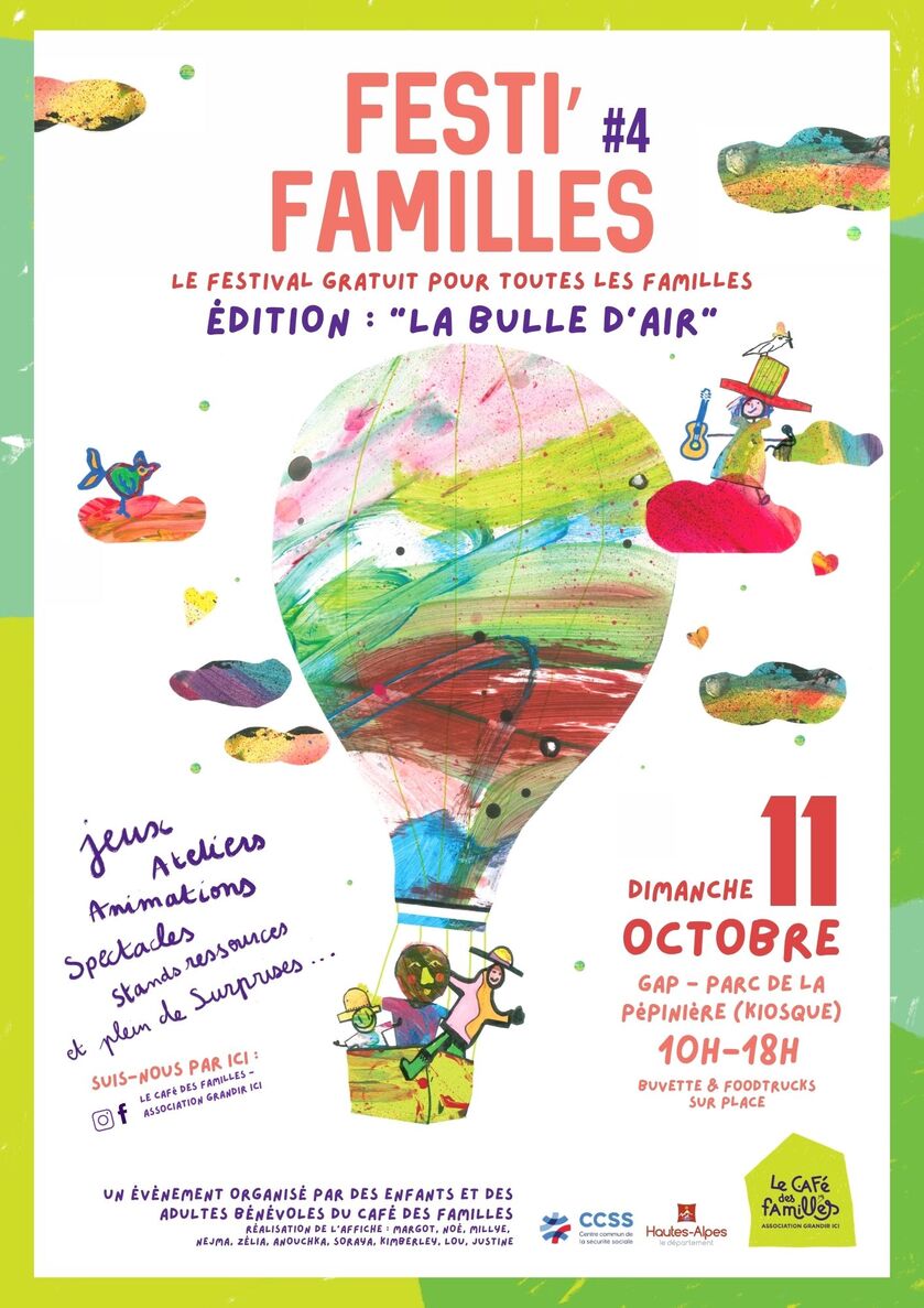 Affiche-Festifamilles-2026 - © Le Cafe des Familles - Grandir Ici