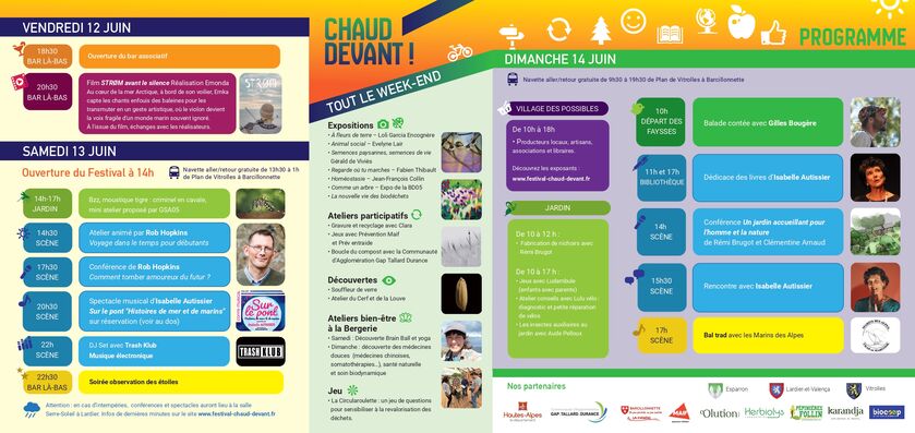 Flyer verso - © Et si nous