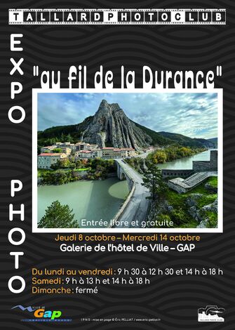 Affiche Au fil de la Durance - © Tallard Photo Club (Eric Pelliat) Affiche Au fil de la Durance - © Tallard Photo Club (Eric Pelliat)