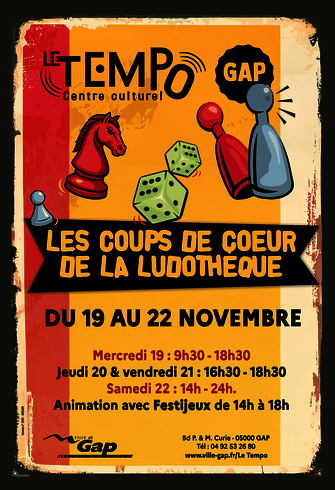 Coup de coeur de la ludothèque_Gap Coup de coeur de la ludothèque_Gap