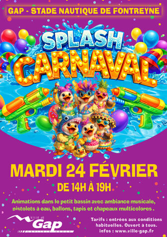 Splash Carnaval_Gap - © ville de Gap