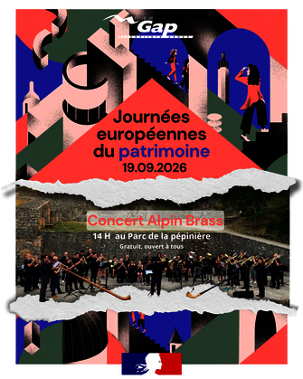 journées européennes du patrimoine, concert alpin brass_Gap
