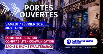 Portes Ouvertes CCI Hautes-Alpes Formation à Gap - © CCI Hautes-Alpes Formation