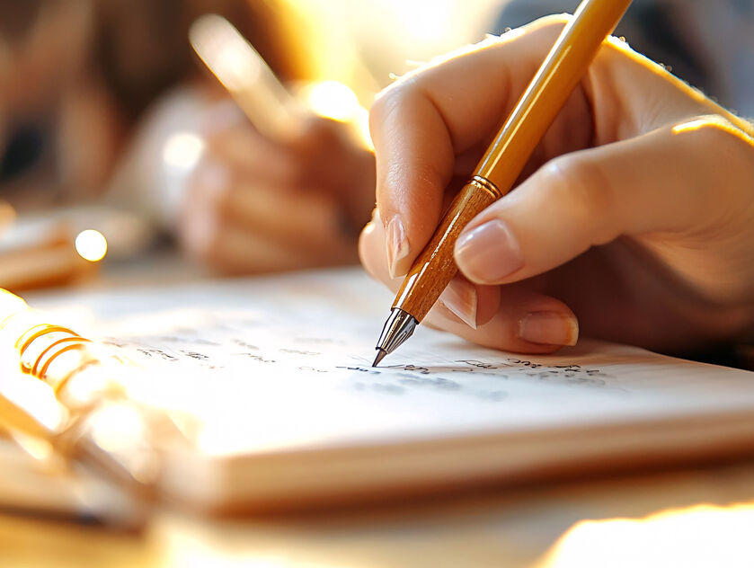 Atelier d'écriture avec Muriel de l'association 'L'amie des mots'_Gap - © adobe stock