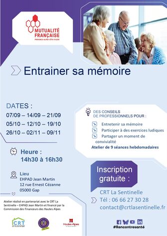 Entrainer sa mémoire - © mutualité française