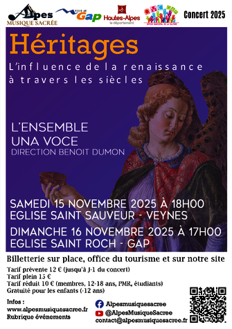 Affiche concert Héritages - © néant Affiche concert Héritages - © néant