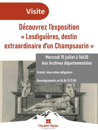 visite lesdiguières - © Archivesdépartementales05