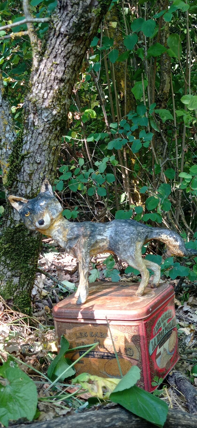 expo la loupiote. loup - © michelle flizot
