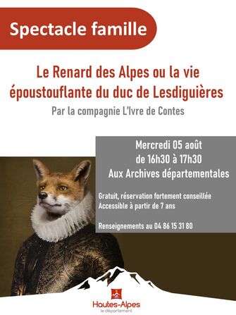 Spectacle Lesdiguières - © ArchivesDepartementales05