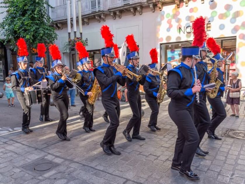 Déambulation avec les Marching Black games_Gap