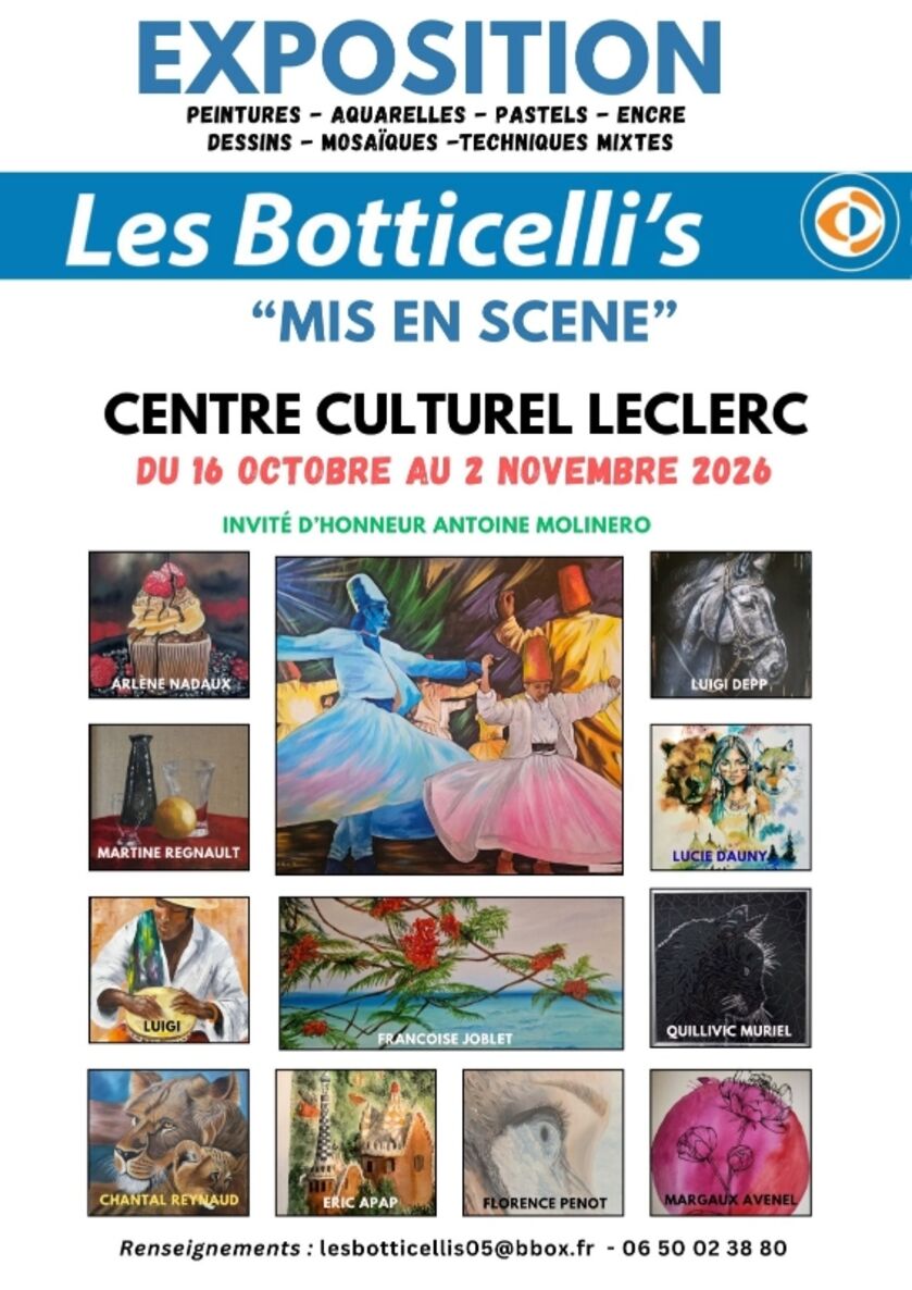 EXPOSITION LES BOTTICELLI'S - © Les Botticelli's