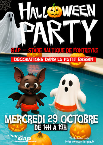 Halloween Party au Stade Nautique_Gap - © ville de Gap Halloween Party au Stade Nautique_Gap - © ville de Gap