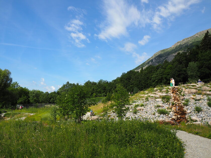 Prairies et éboulis - © S. Vialatte - CBNA