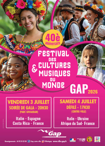 Festival des Cultures & Musique du Monde_Gap