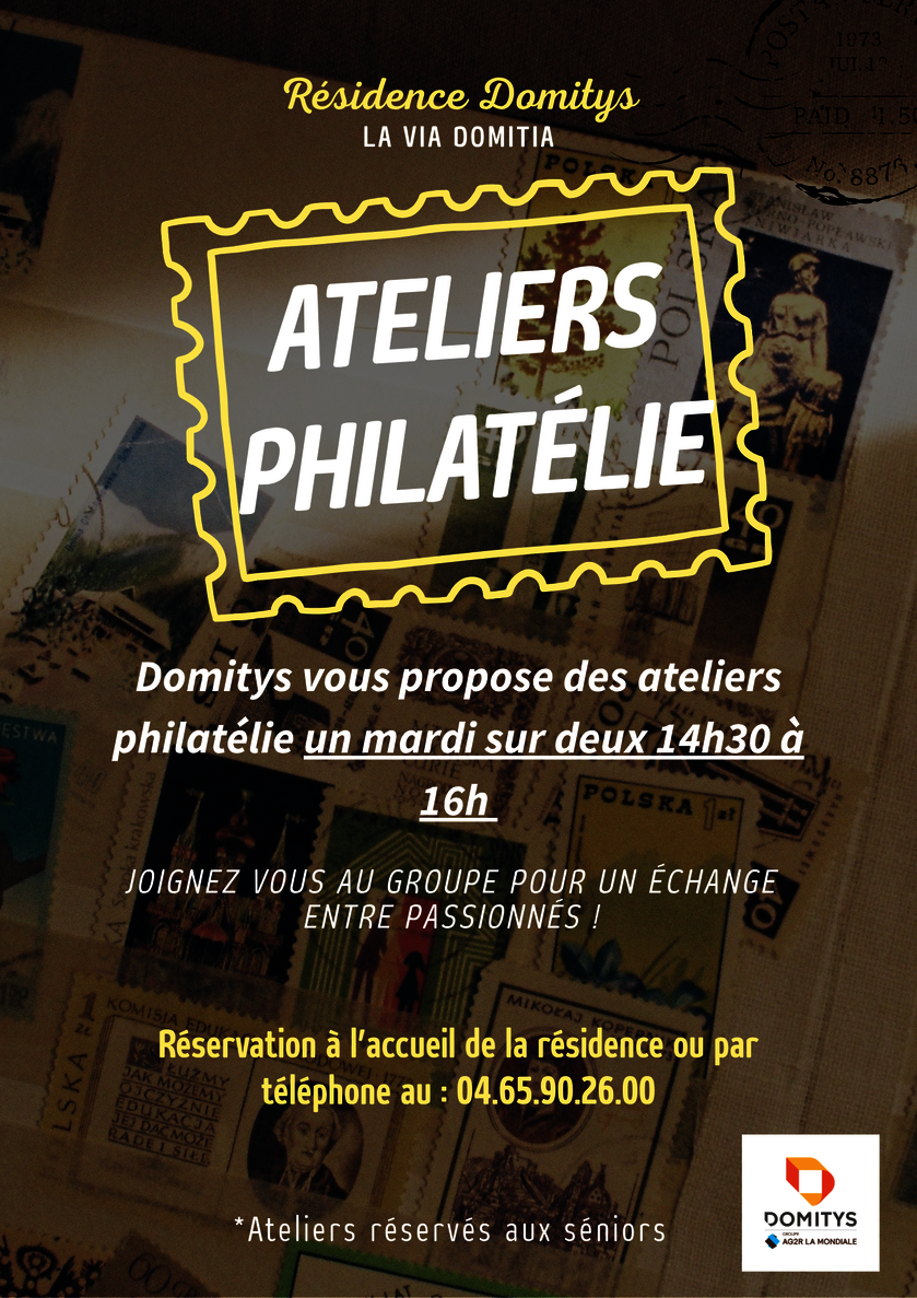 Affiche philatélie - © Domitys