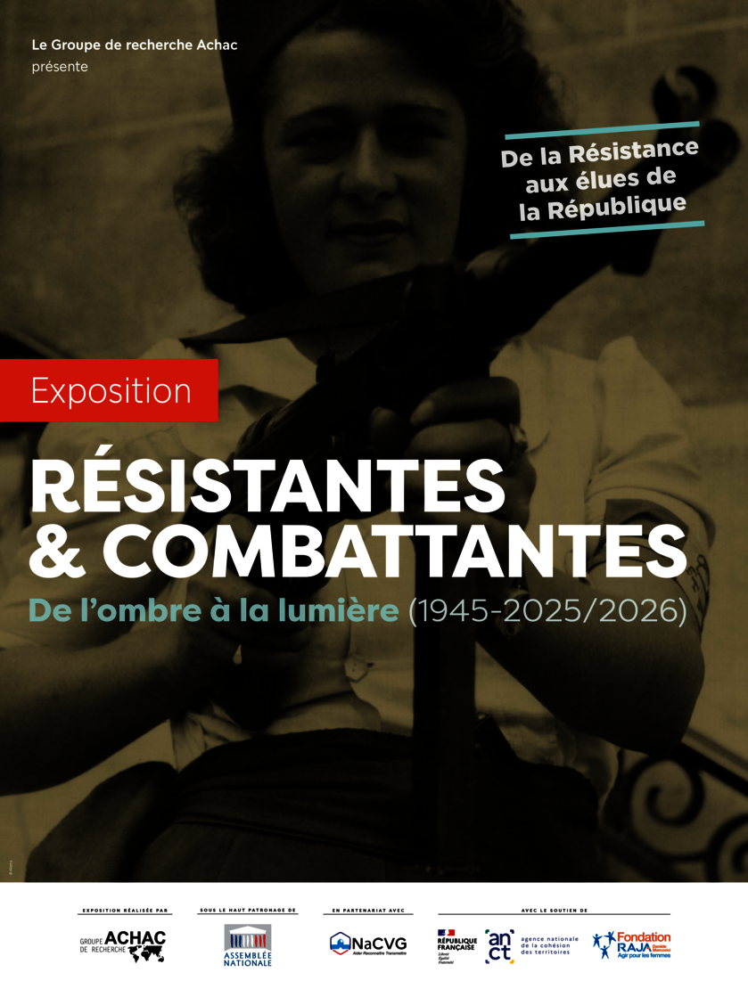 Exposition : 'Résistantes et combattantes. De l'ombre à la lumière' (1945-2025/26)_Gap - © Groupe de recherche Achac