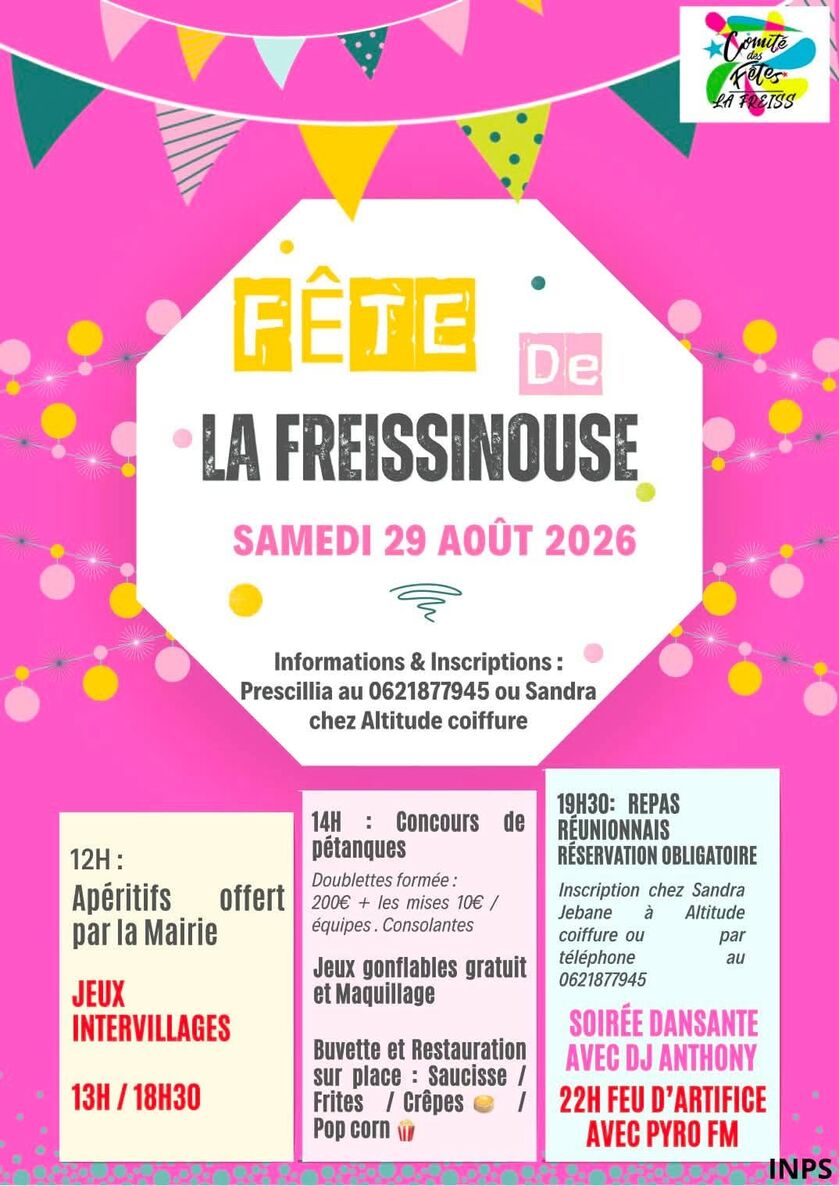 Fête de la Freissinouse_La Freissinouse