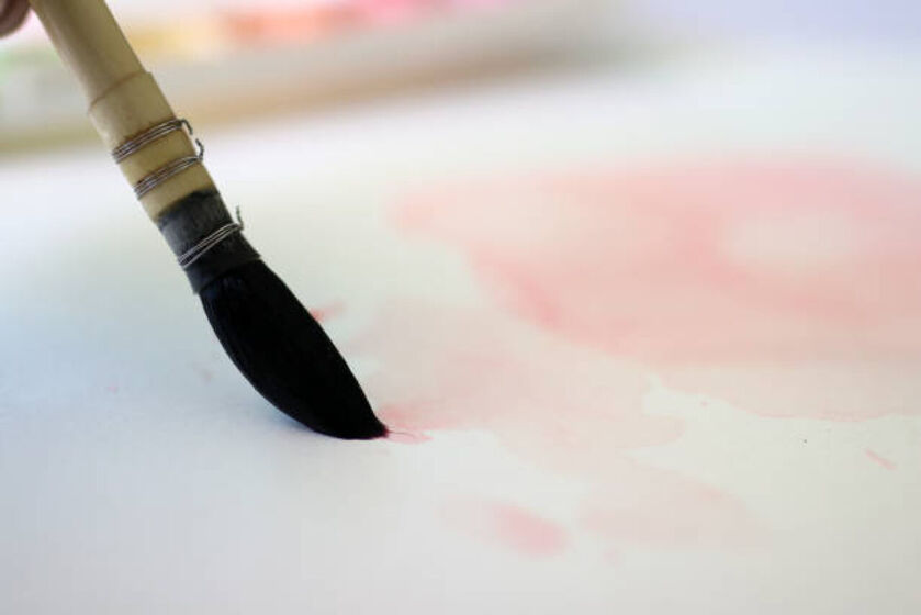 Atelier artistique en famille « De montagnes et d'eau »_Gap - © Département des Hautes-Alpes