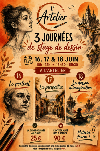 Stage dessin - © Daudré Isabel Stage dessin - © Daudré Isabel