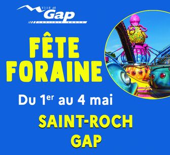 Fête foraine de St Roch à Gap - du 1er au 4 mai 2026.jpg - © Ville de Gap