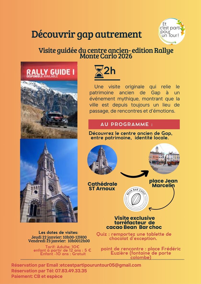 VISISTE GUIDEE CENTRE ANCIEN DE GAP - © COPYRIGHT