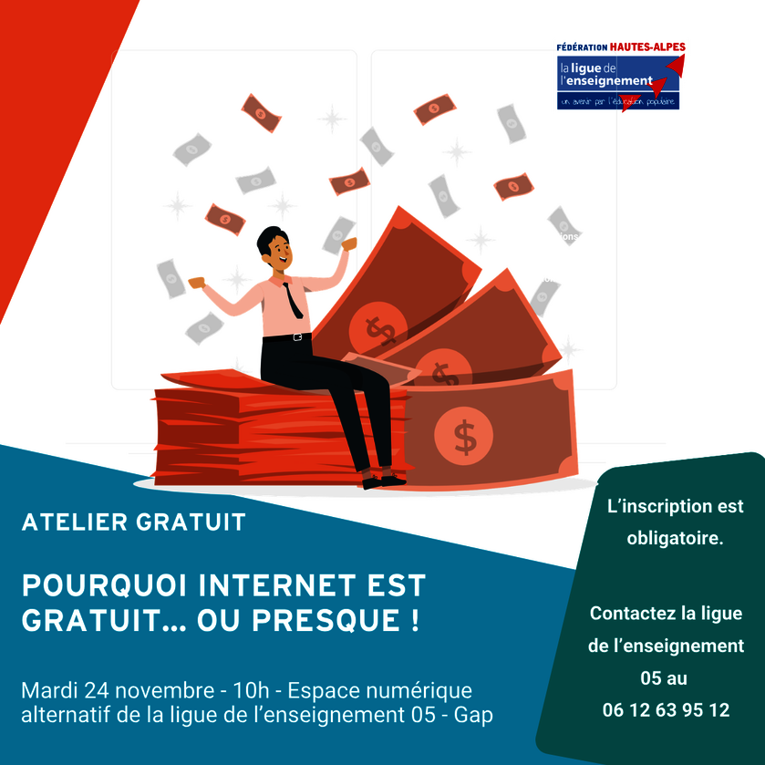 Atelier numérique - © ligue de l'enseignement 05