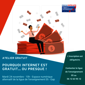 Atelier numérique - © ligue de l'enseignement 05