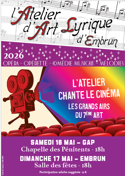 L'Atelier chante le cinéma, les grands Airs du 7ème Art_Gap L'Atelier chante le cinéma, les grands Airs du 7ème Art_Gap