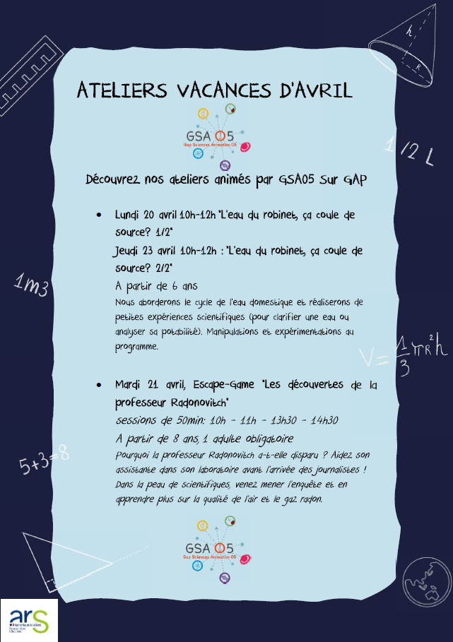 programme des activités - © GSA05