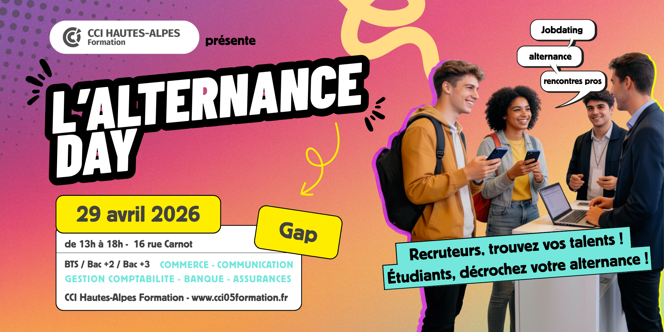 Alternance Day - © CCI Hautes-Alpes Formation