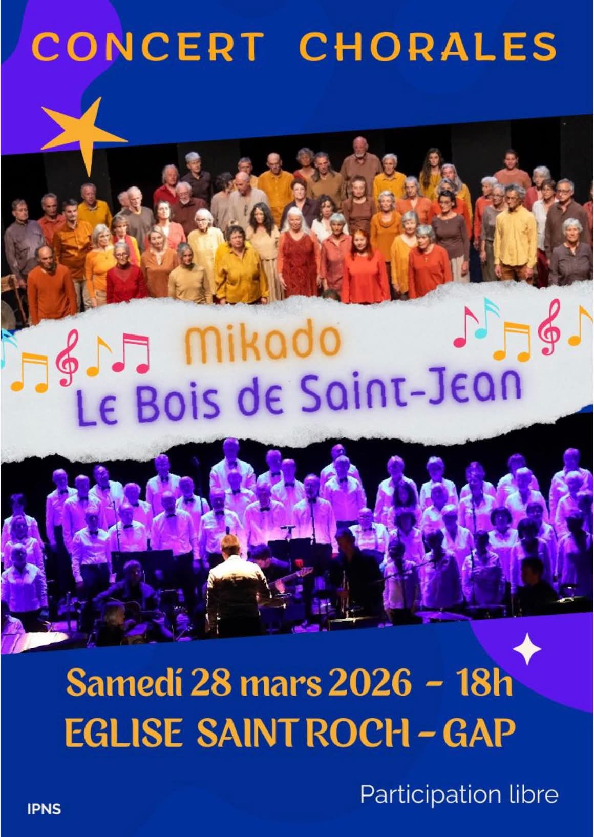 Affiche - © Chorale le bois de saint Jean Affiche - © Chorale le bois de saint Jean