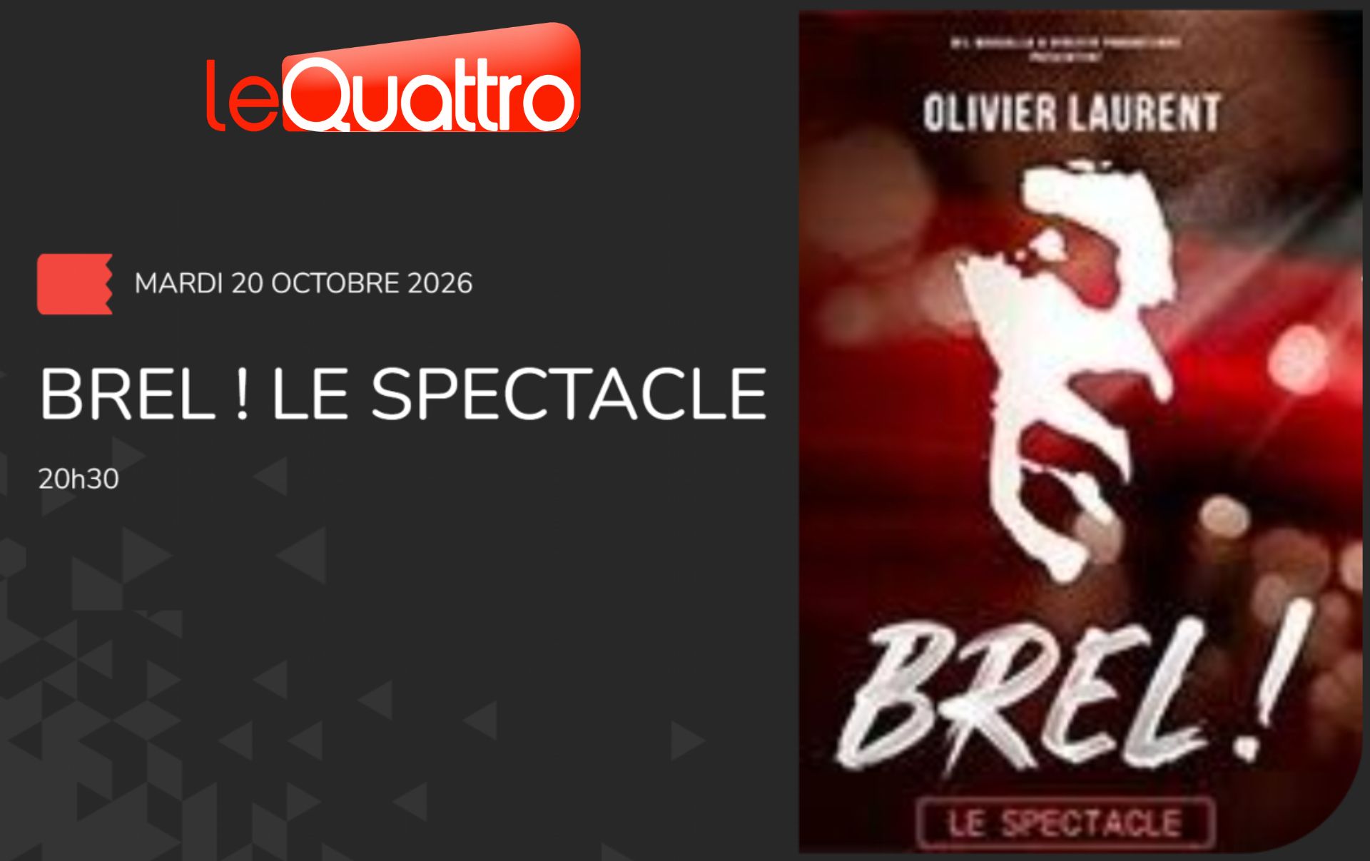 BREL ! Le Spectacle_Gap BREL ! Le Spectacle_Gap